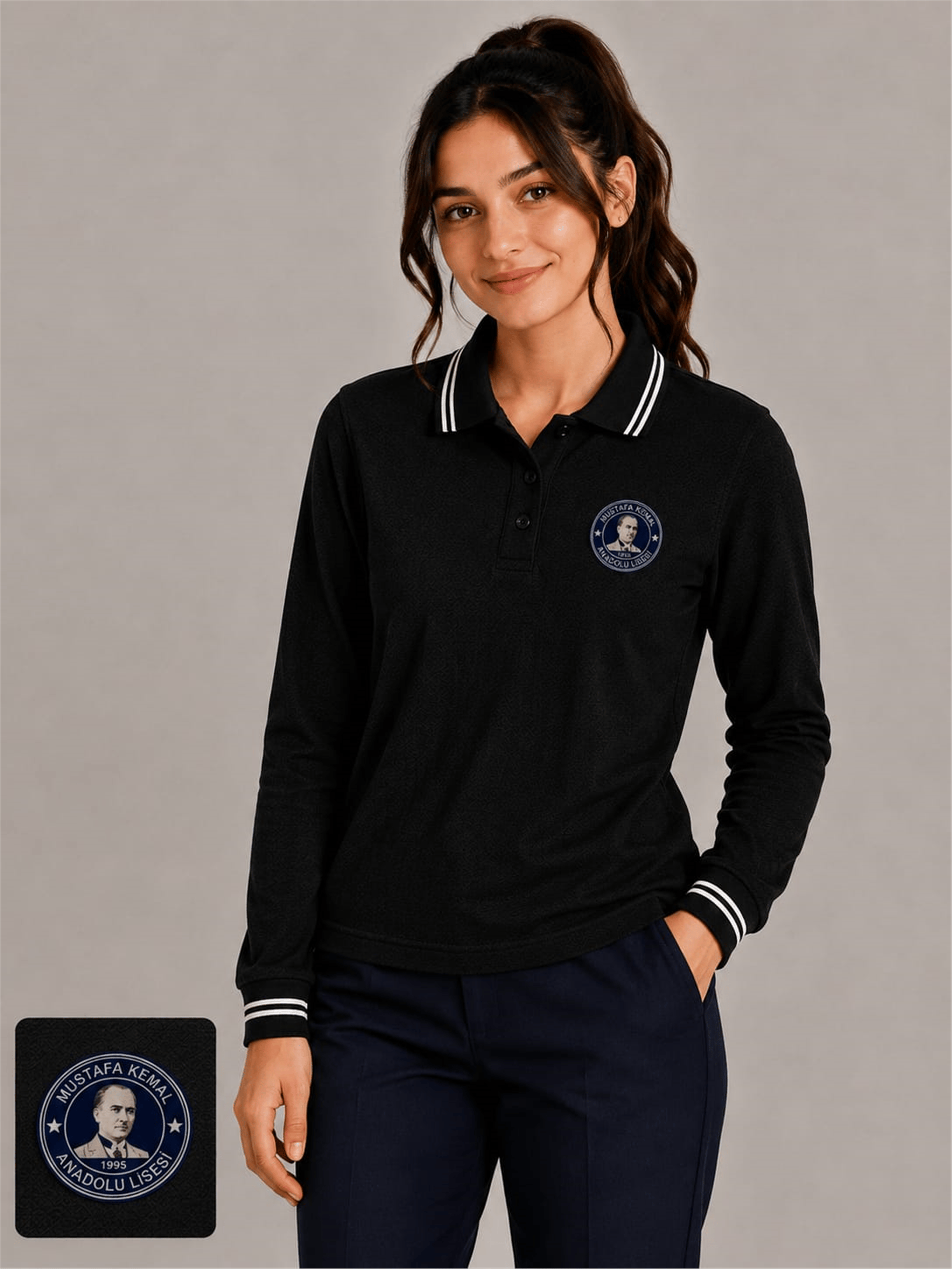 OKUL POLO YAKA UZUN KOL