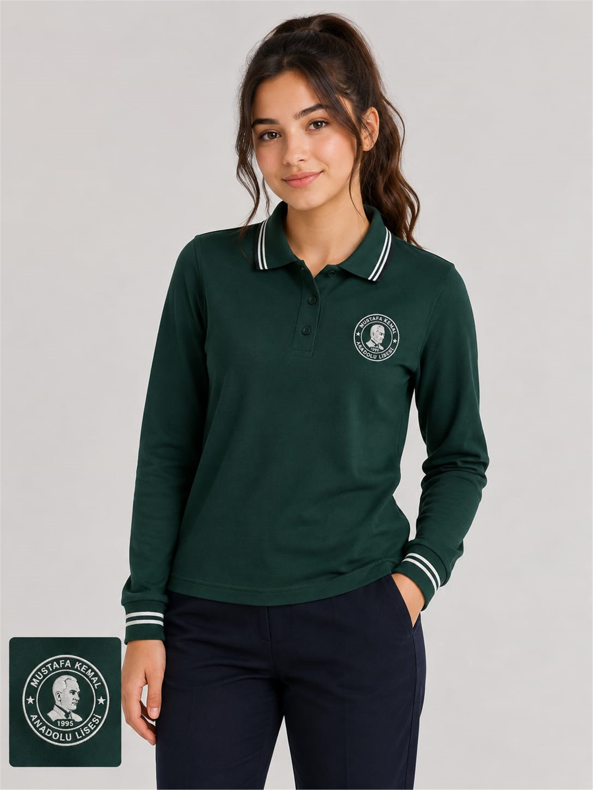 OKUL POLO YAKA UZUN KOL