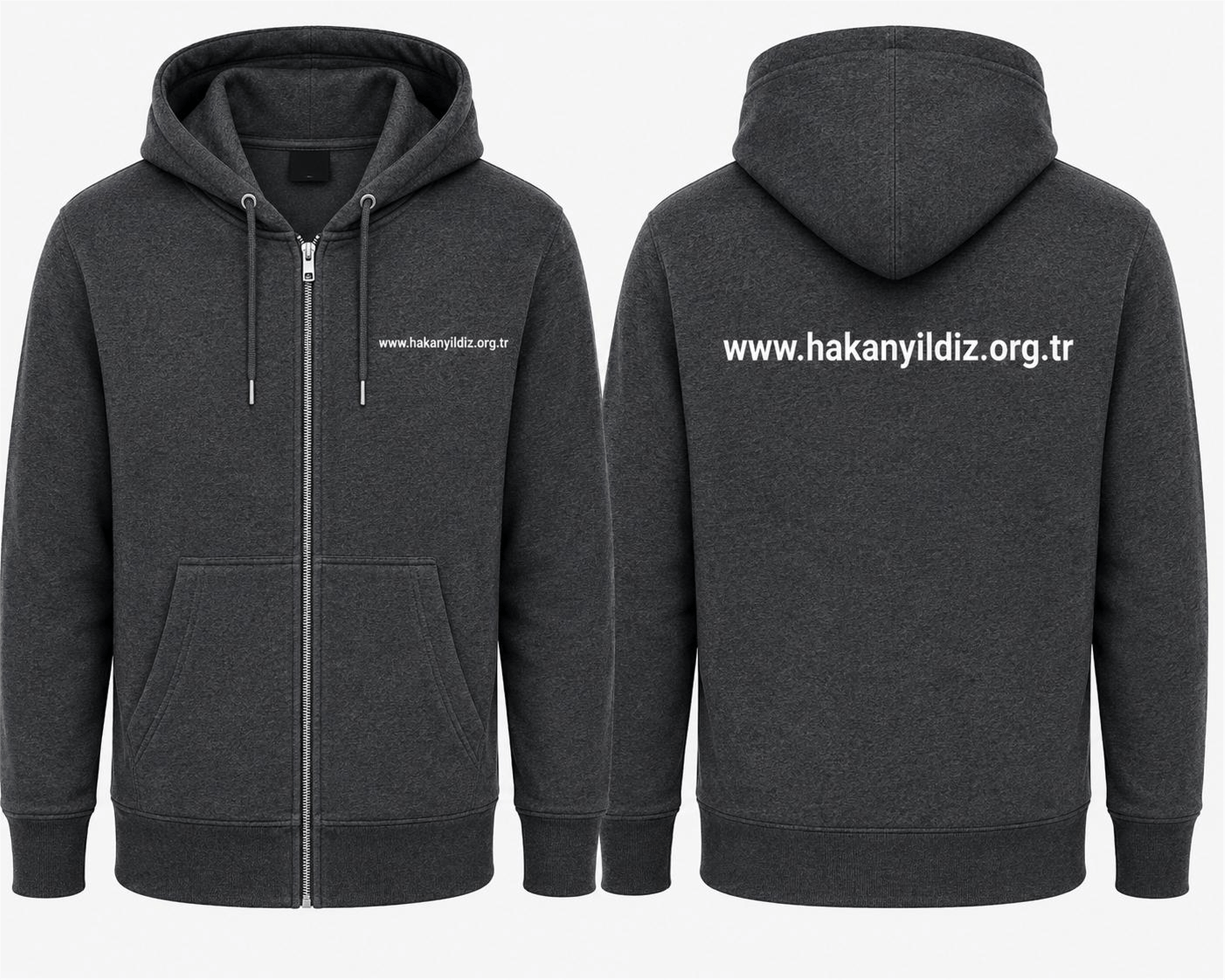 POLAR FERMUARLI SWEATSHİRT