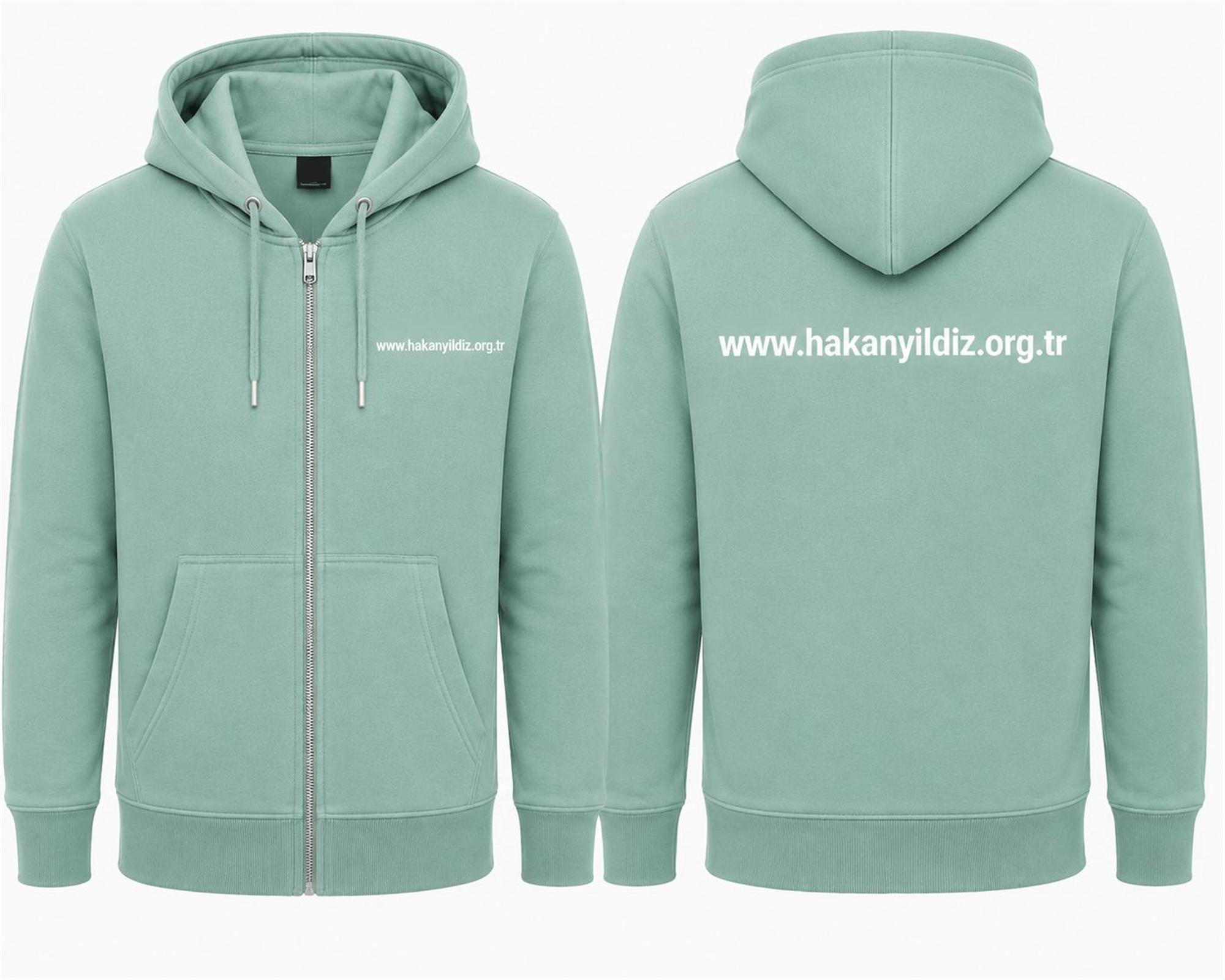 POLAR FERMUARLI SWEATSHİRT