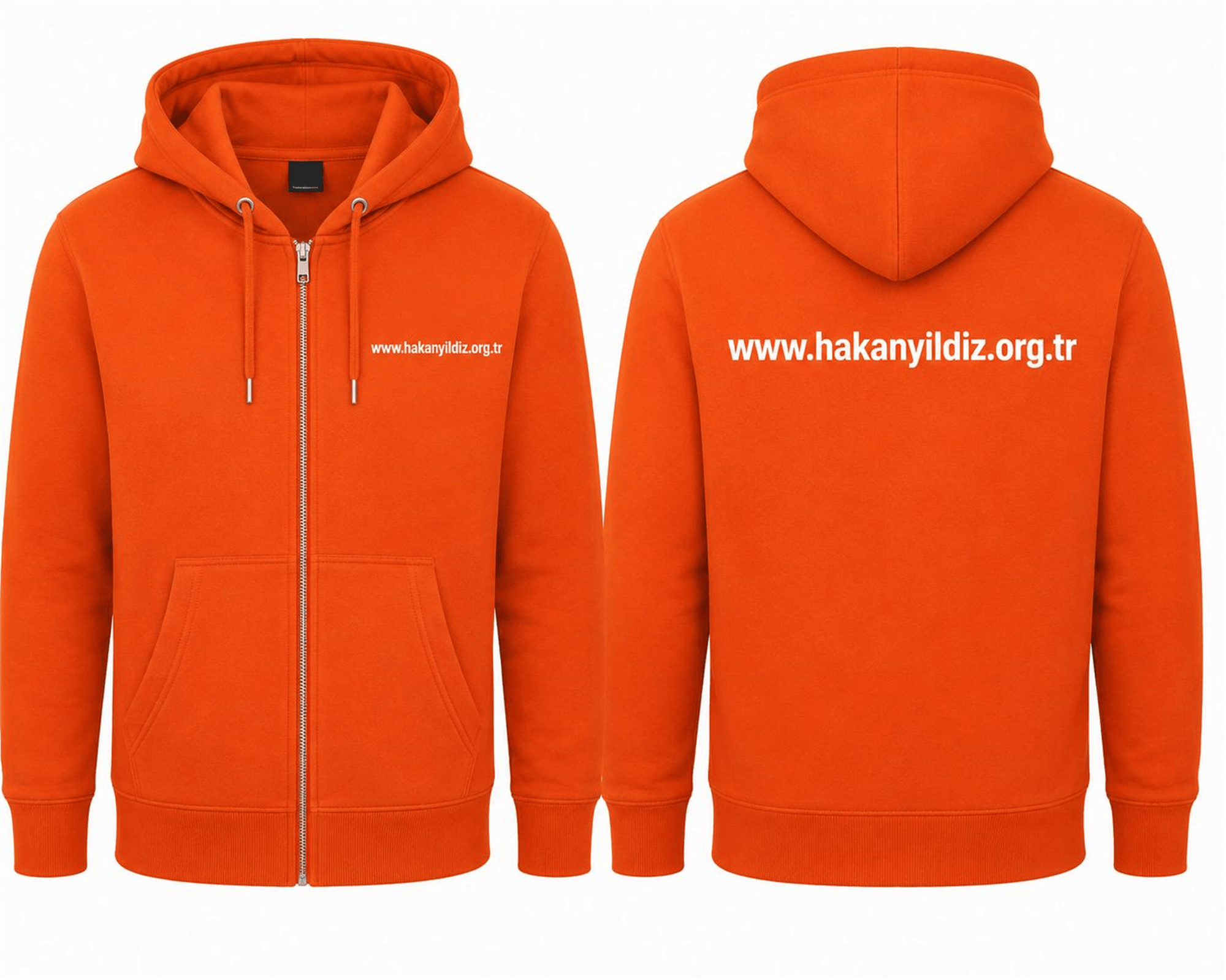 POLAR FERMUARLI SWEATSHİRT
