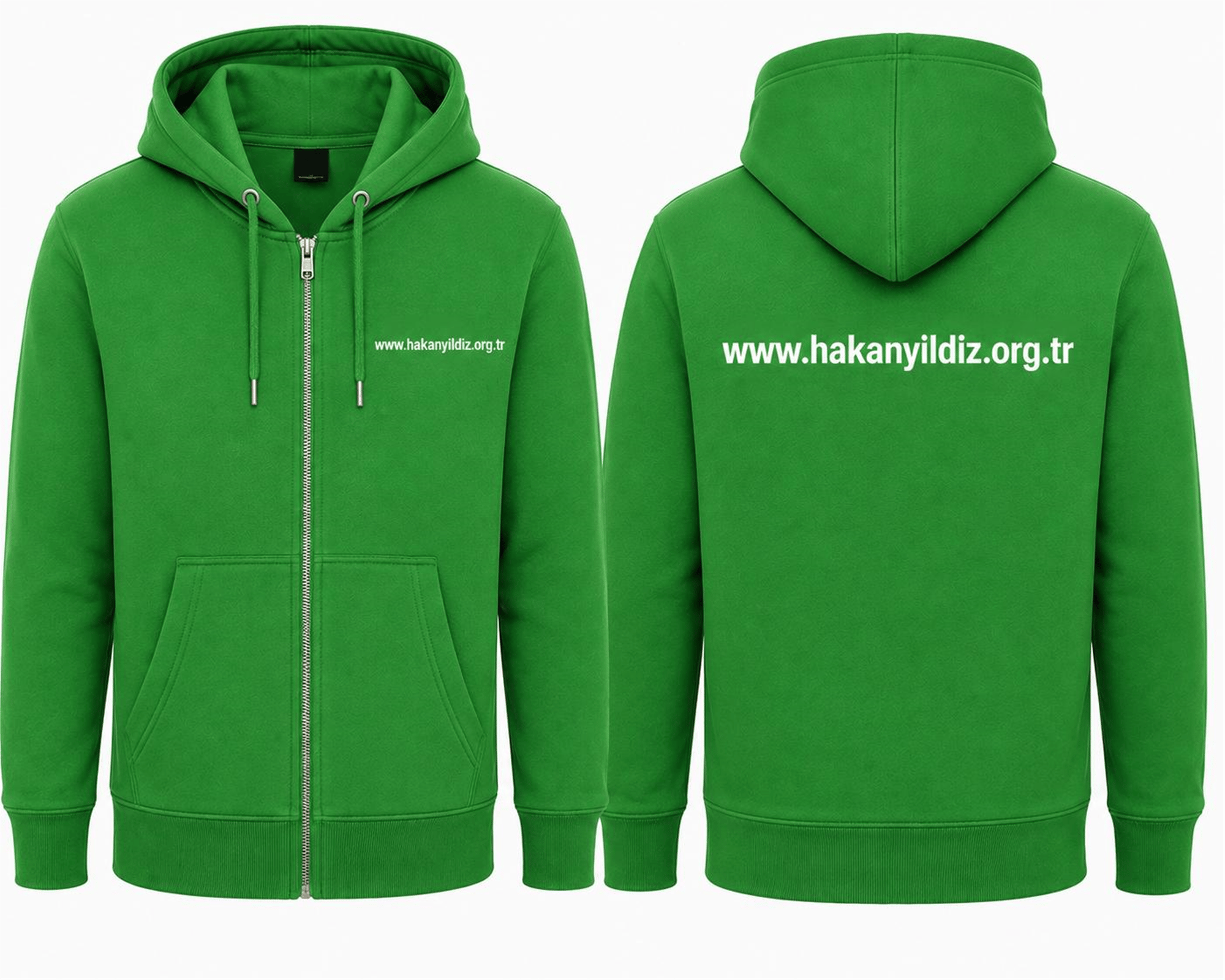POLAR FERMUARLI SWEATSHİRT