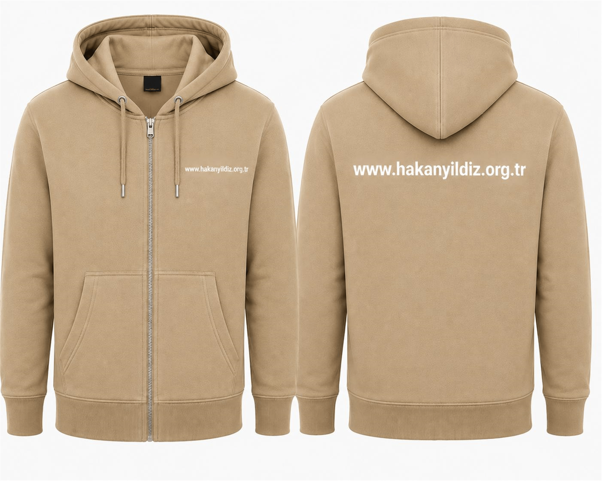 POLAR FERMUARLI SWEATSHİRT