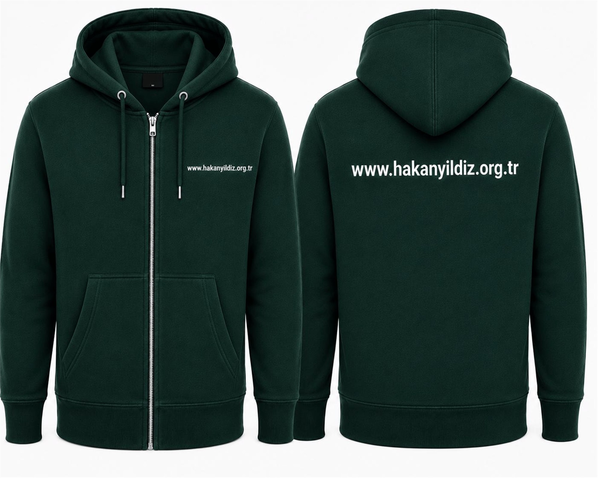 POLAR FERMUARLI SWEATSHİRT