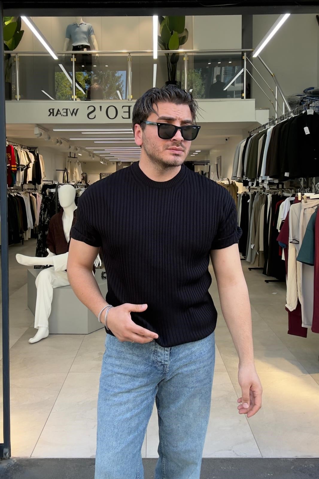Loose Fit Tshirt Siyah