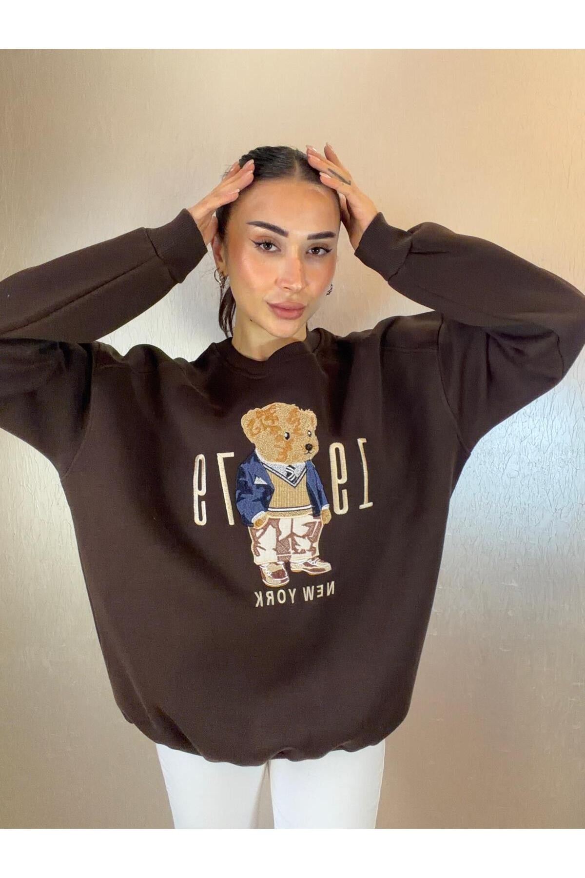Ayıcıklı Sweatshirt