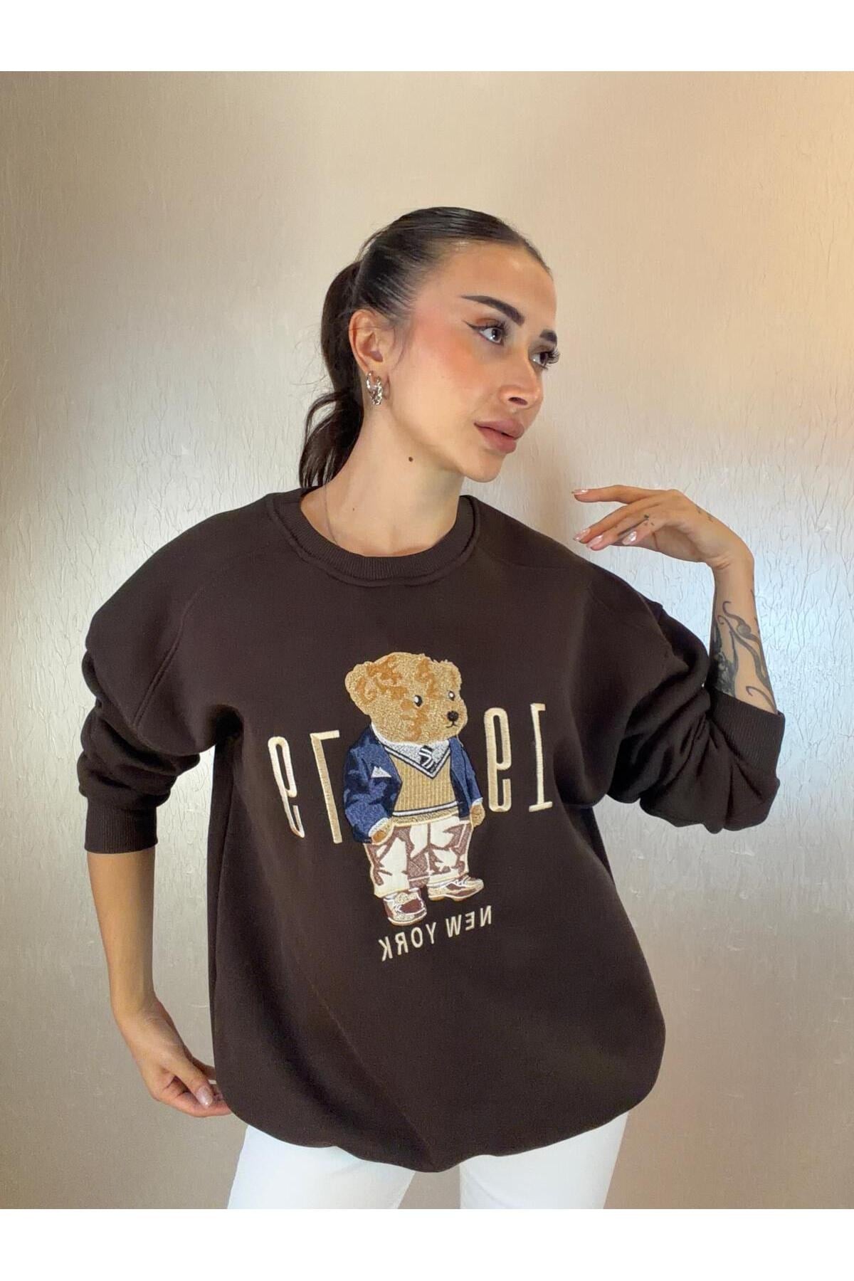 Ayıcıklı Sweatshirt