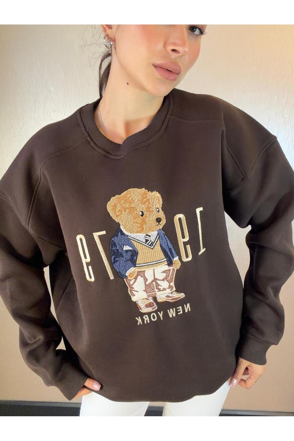 Ayıcıklı Sweatshirt