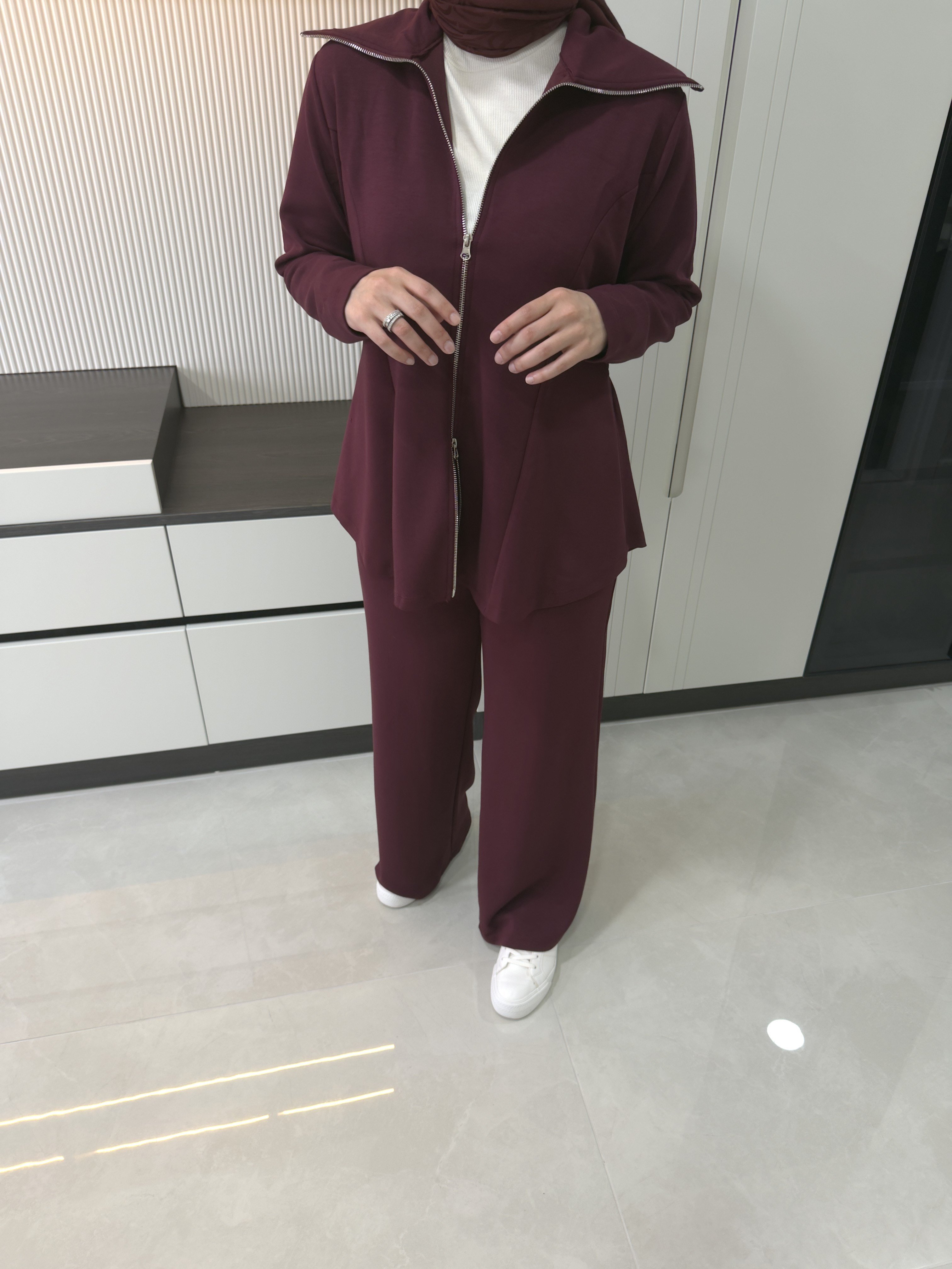 LUME  EŞOFMAN TAKIMI | BORDO