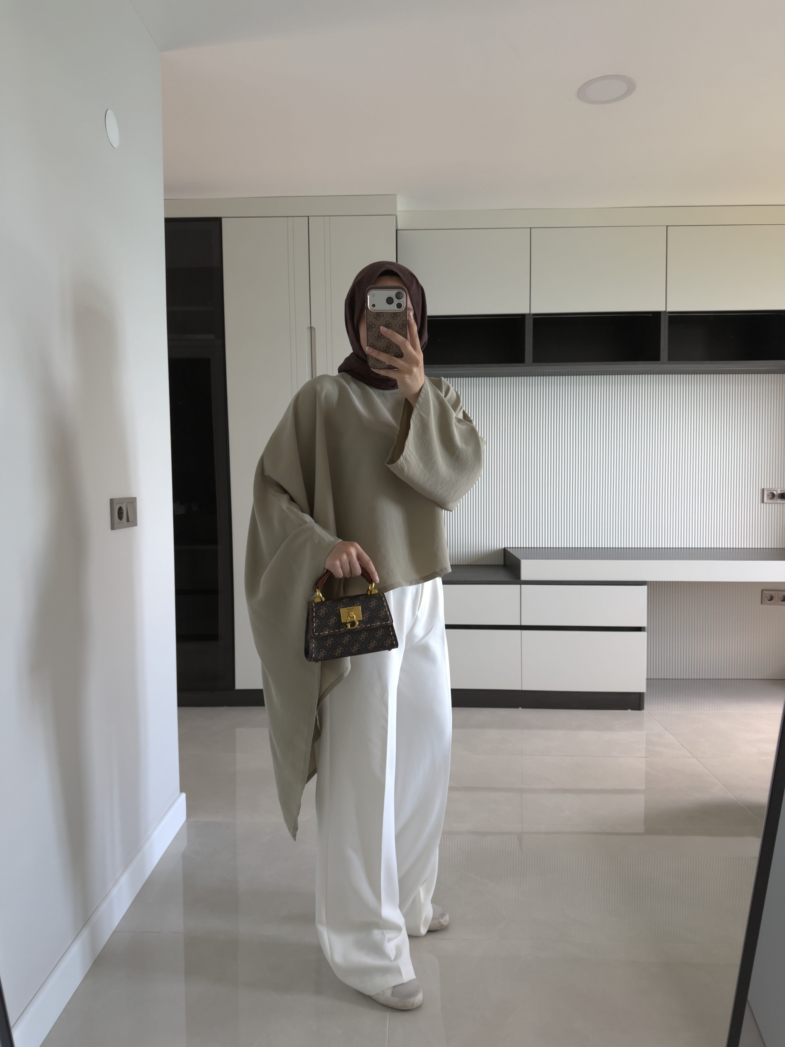 PELERİN BLUZ | HAKİ