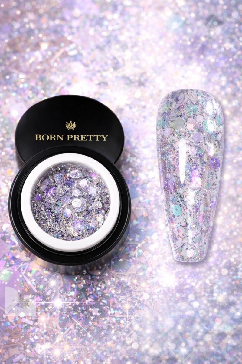 Born Pretty Glitter Sequins Gel Evening Fog 5 ml BP-BG501