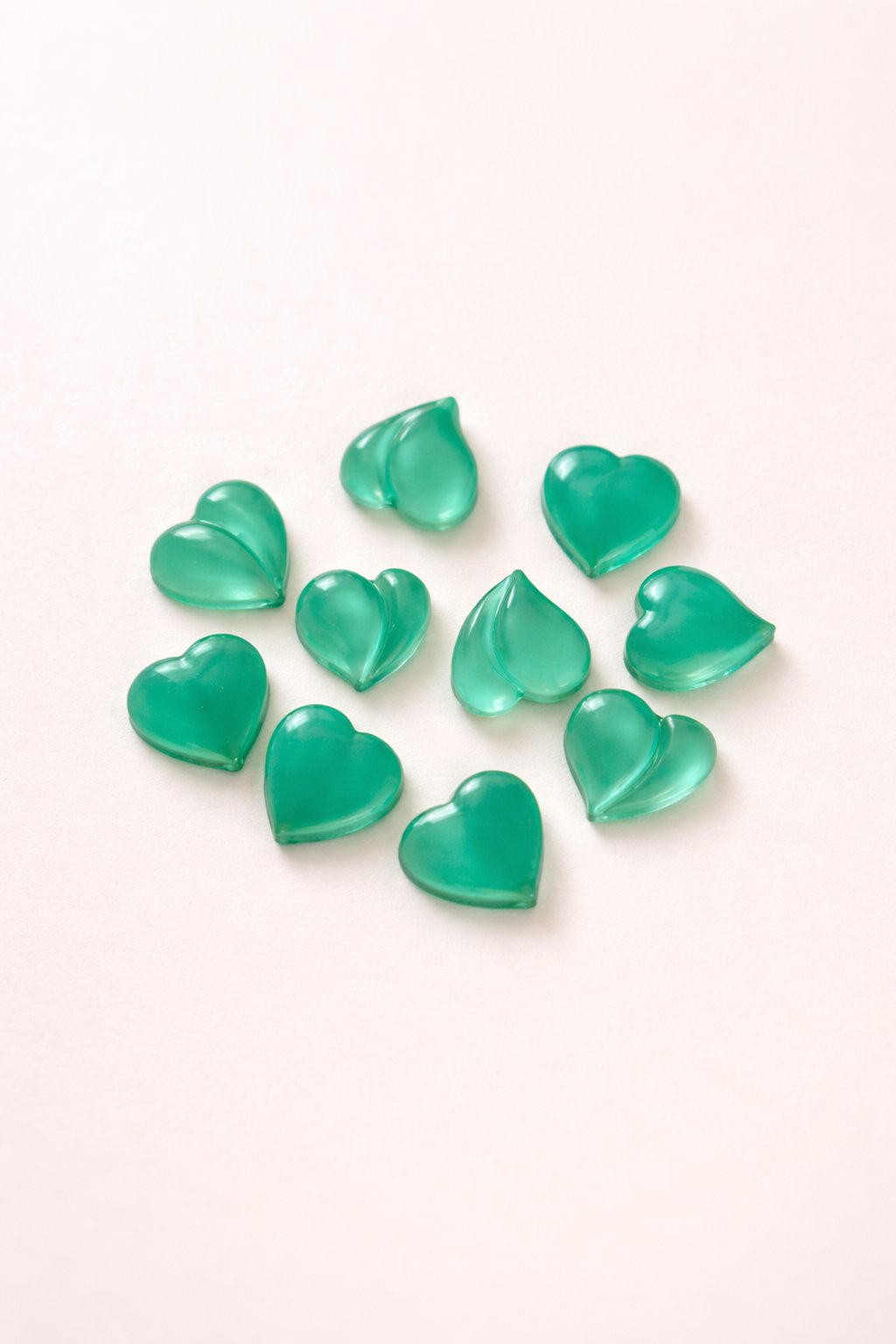 Emerald Glow Kalp Tırnak Taşı