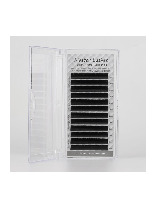 Master Lashes İpek Kirpik Auto-fan Çek Bırak Kolay Volüm 0,07D 15mm