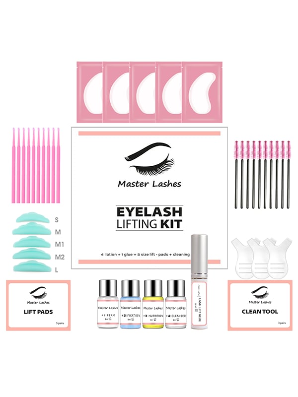 Master Lashes Kirpik Lifting Seti Full Set Yapıştırıcı 10ml