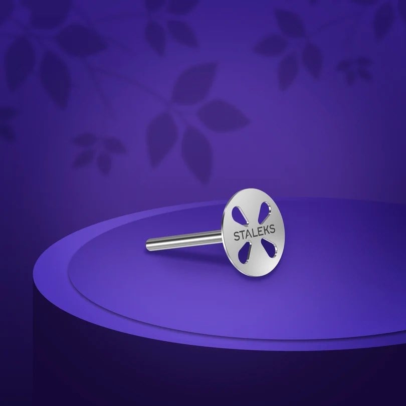 PODODISC STALEKS PRO S Pedikür Disk (15 mm), 180 Grit Törpüler Set İle (5 Adet)
