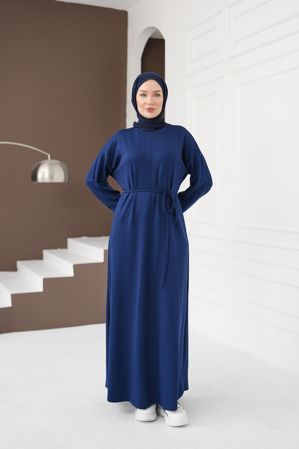 Oysho Elbise - Mavi kadın giyim ürün görseli Arzestore