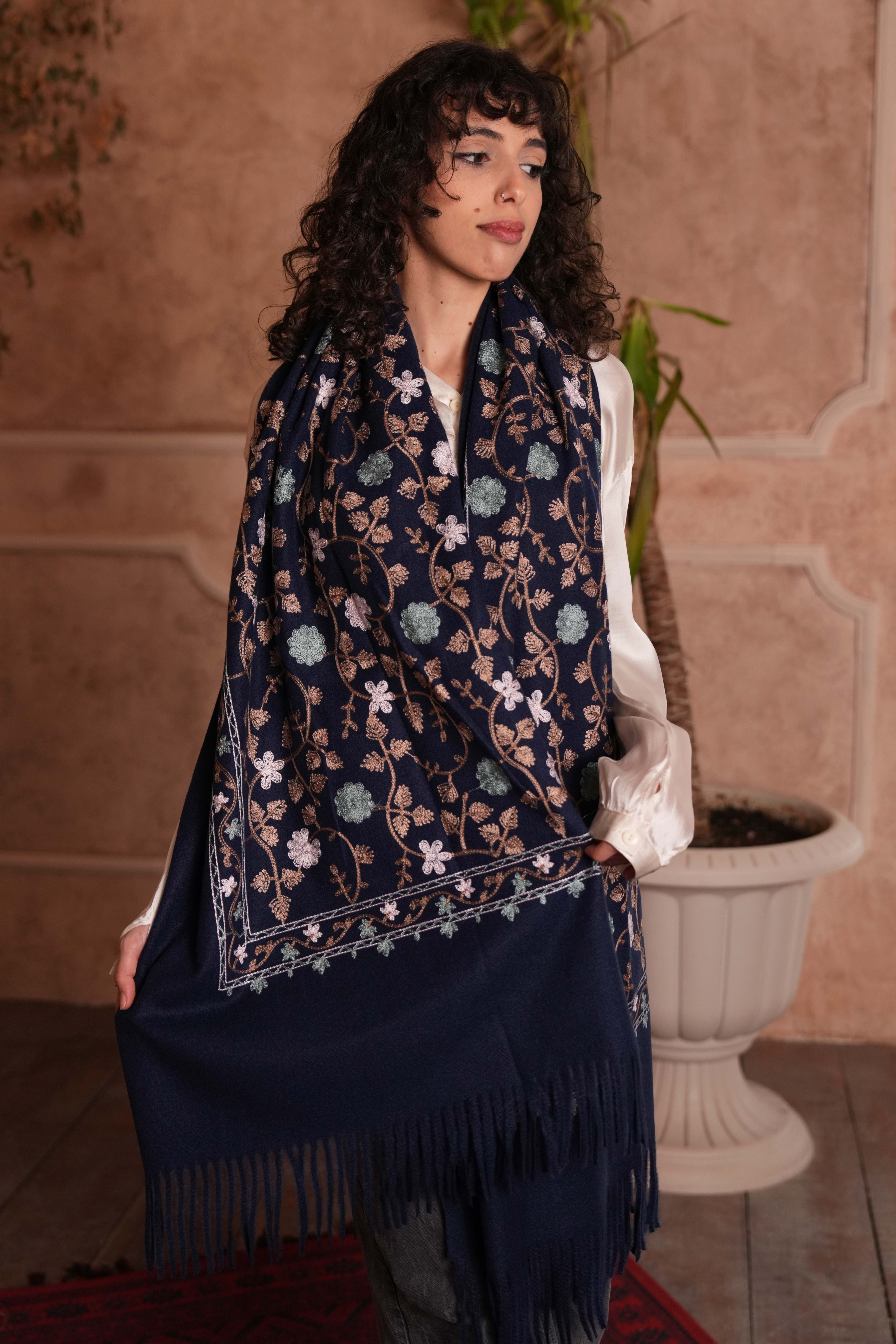 Kaşmir Yün Şal