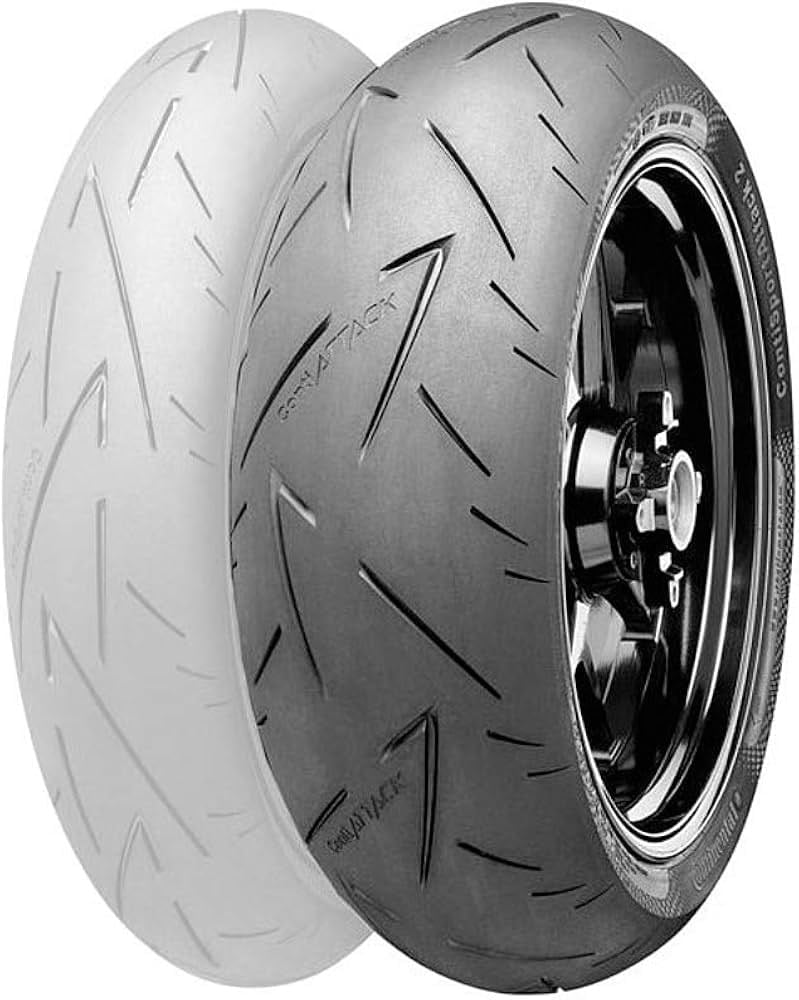 Continental 180/55ZR17 ContiSportAttack 2 73W Motosiklet Arka Lastiği