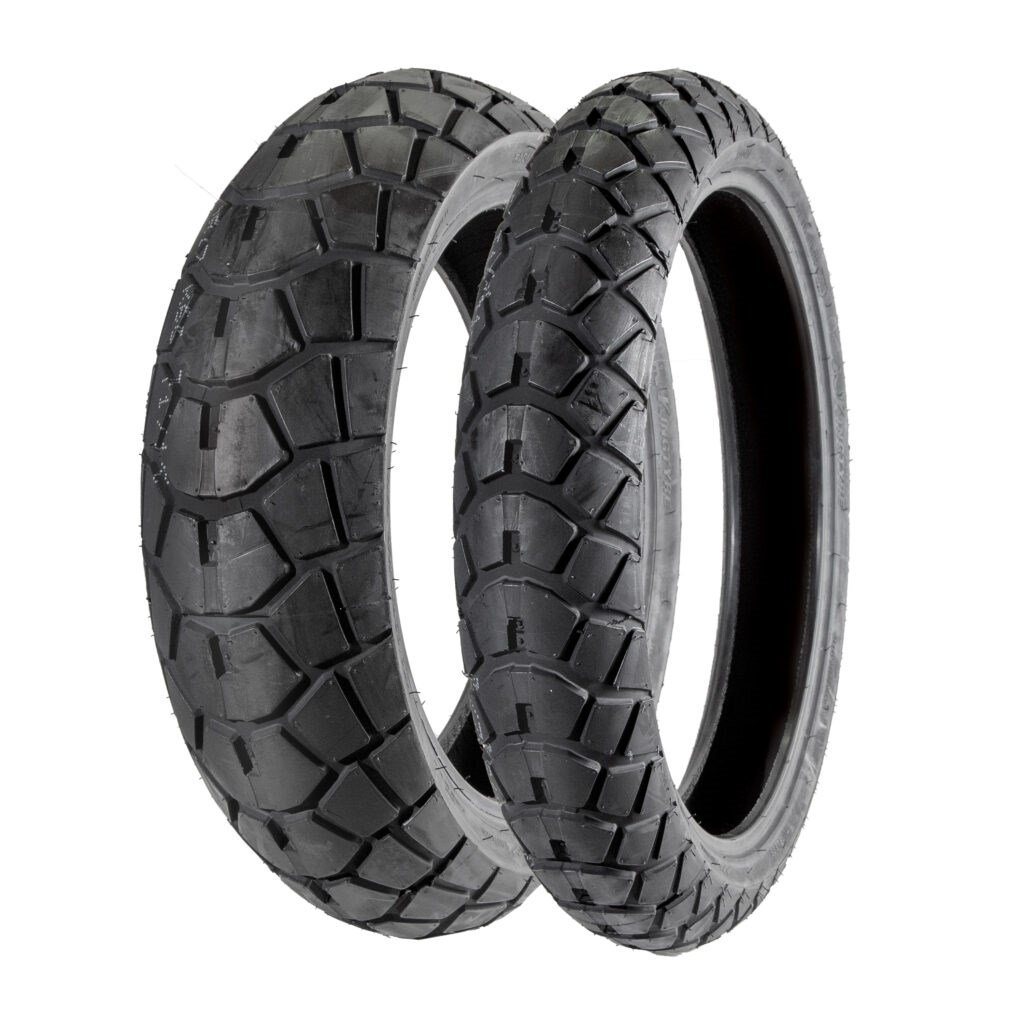 Kingtyre Set 90/90R21 ve 140/70R18 K66 Motosiklet Ön Arka Takım Lastik