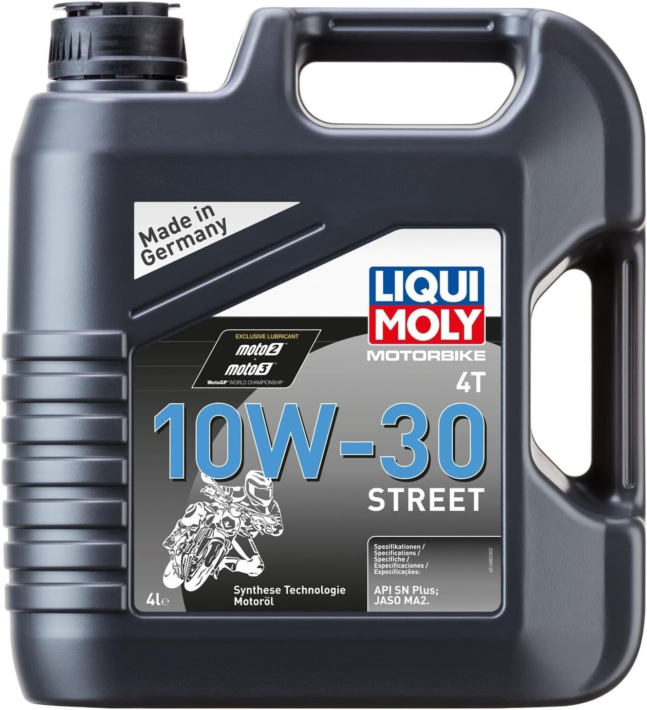 Liqui Moly 10W-30 Street / (10W30) 4T Sentetik Motor Yağı (4L) 