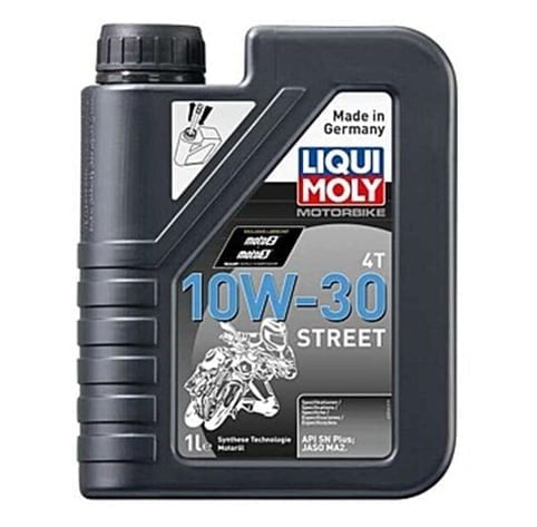 Liqui Moly 10W-30 Street / (10W30) 4T Sentetik Motor Yağı (1L)