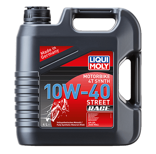 Liqui Moly 10W-40 Race / 4T %100  Sentetik Yarış ve Performans Motor Yağı  (4L)