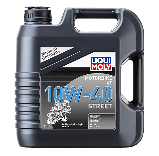Liqui Moly 10W-40 Street / (10W40) 4T Sentetik Motor Yağı (4L) 