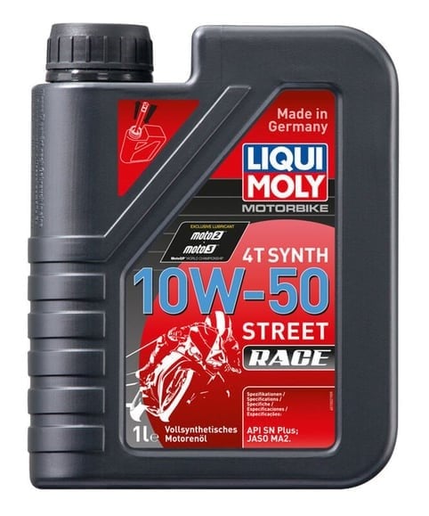 Liqui Moly 10W-50 Race / 4T %100  Sentetik Yarış ve Performans Motor Yağı (1L) 
