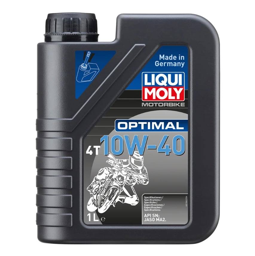 Liqui Moly 10W40 Basic Street / (10W40) 4T Mineral Cadde Motosiklet Yağı (1L)