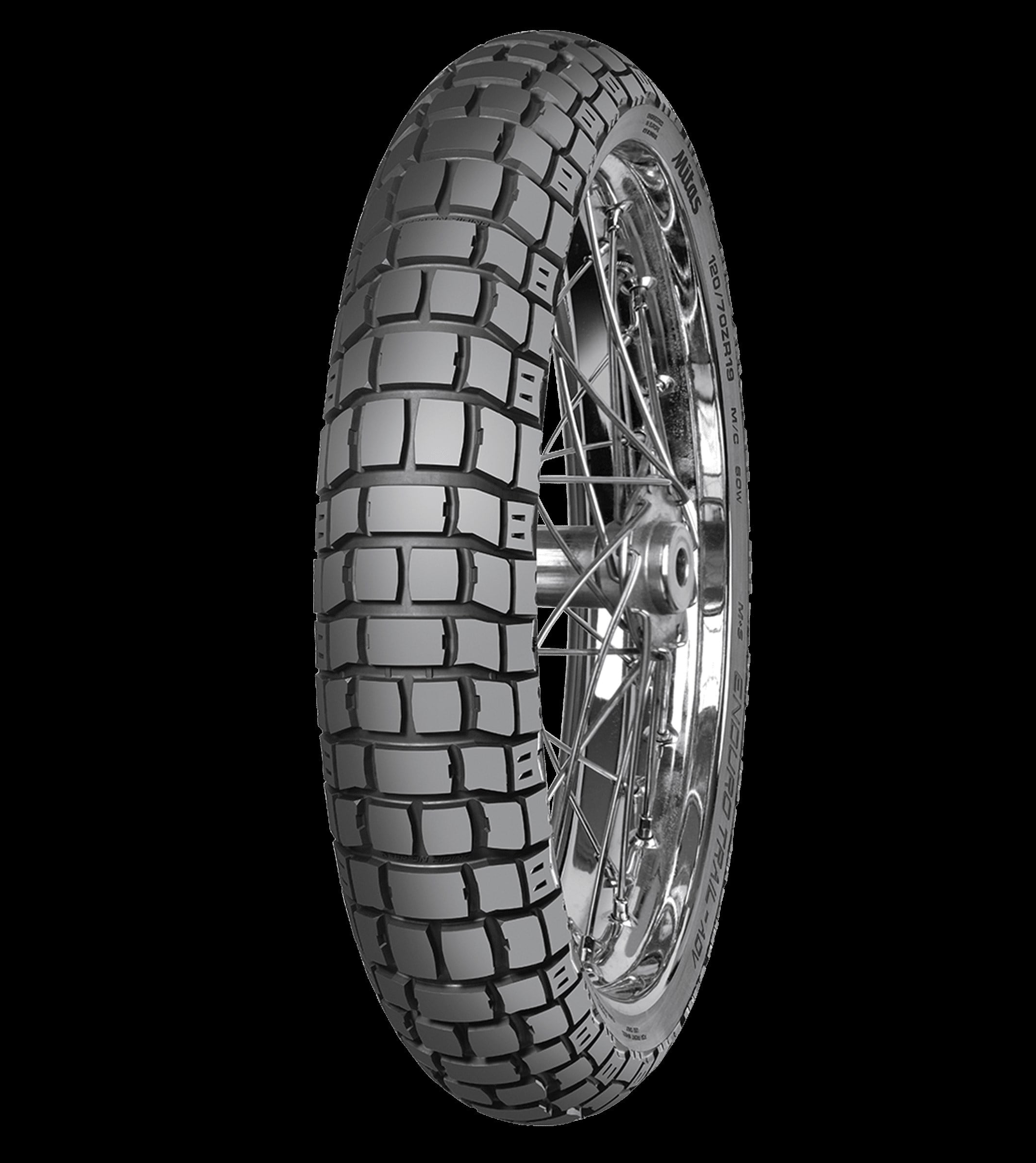 Mitas 120/70R19 Enduro Trail ADV 60W Motosiklet Ön Lastik