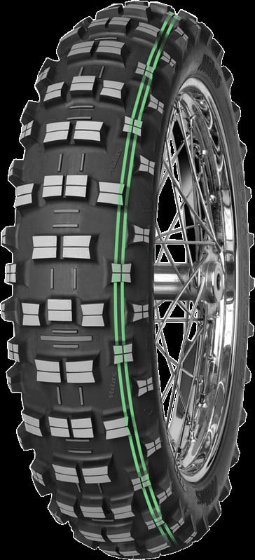 Mitas 140/80-18 Terra Force EF Super Light Çift Yeşil Cross Arka Motosiklet Lastiği