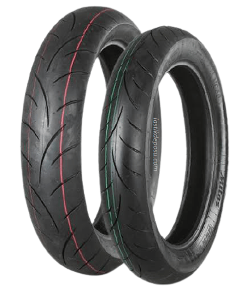 Mitas Set 110/70-17 ve 130/70-17 MC50 Ön Arka Takım