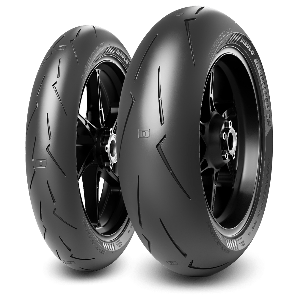 Pirelli Set 110/70ZR17 ve 140/70ZR17 Diablo Supercorsa SP V4 Ön Arka Takım