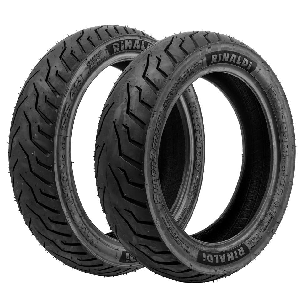 Rinaldi Set 110/70-13 ve 130/70-13 SS48 Motosiklet Ön Arka Takım Lastik