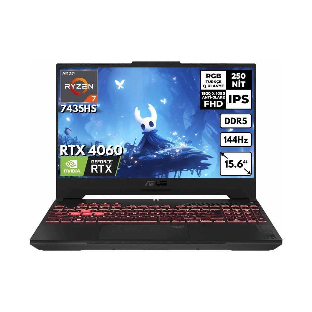 Asus Tuf Gaming A15 Ryzen-7 7435HS 32-GB DDR5 512 GB SSD RTX4060 (8GB-115W) 15.6