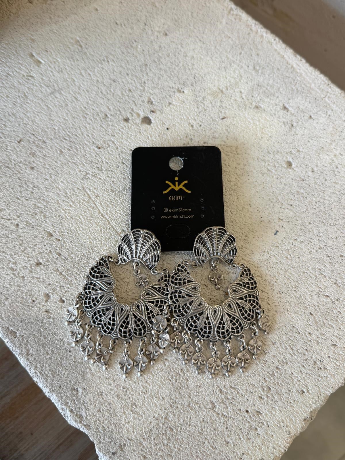 Bohem sallantılı Küpe
