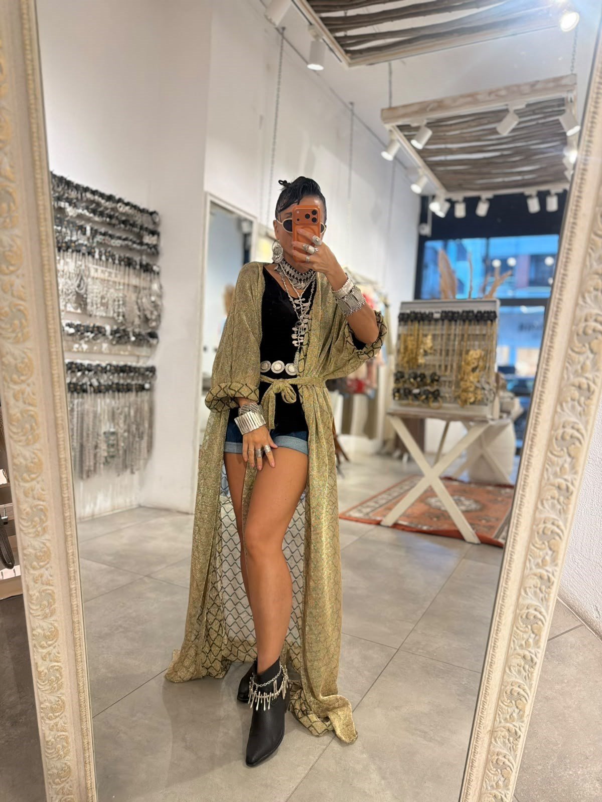 Gold Tasarım Kimono