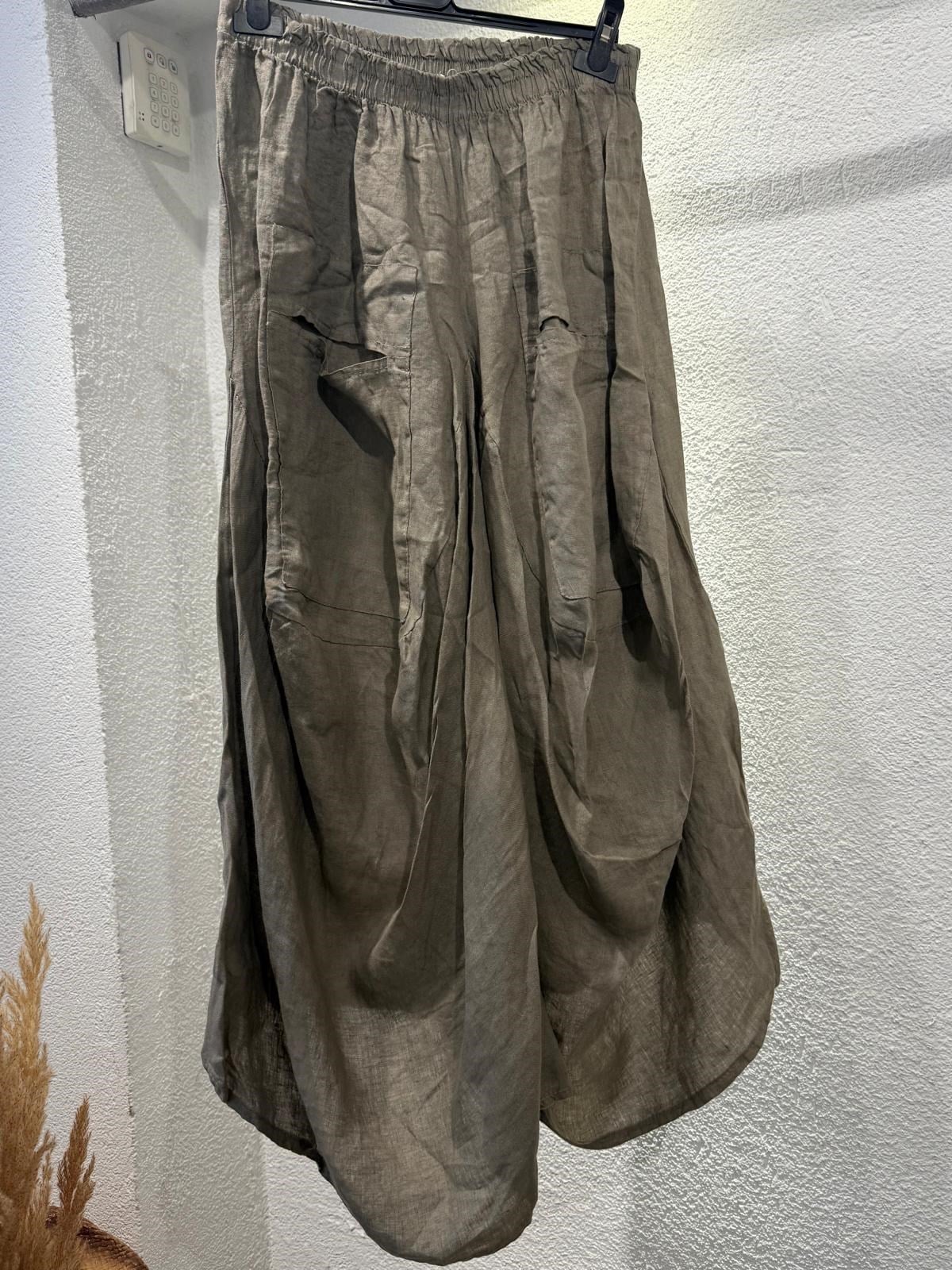 Keten Şalvar Pantolon