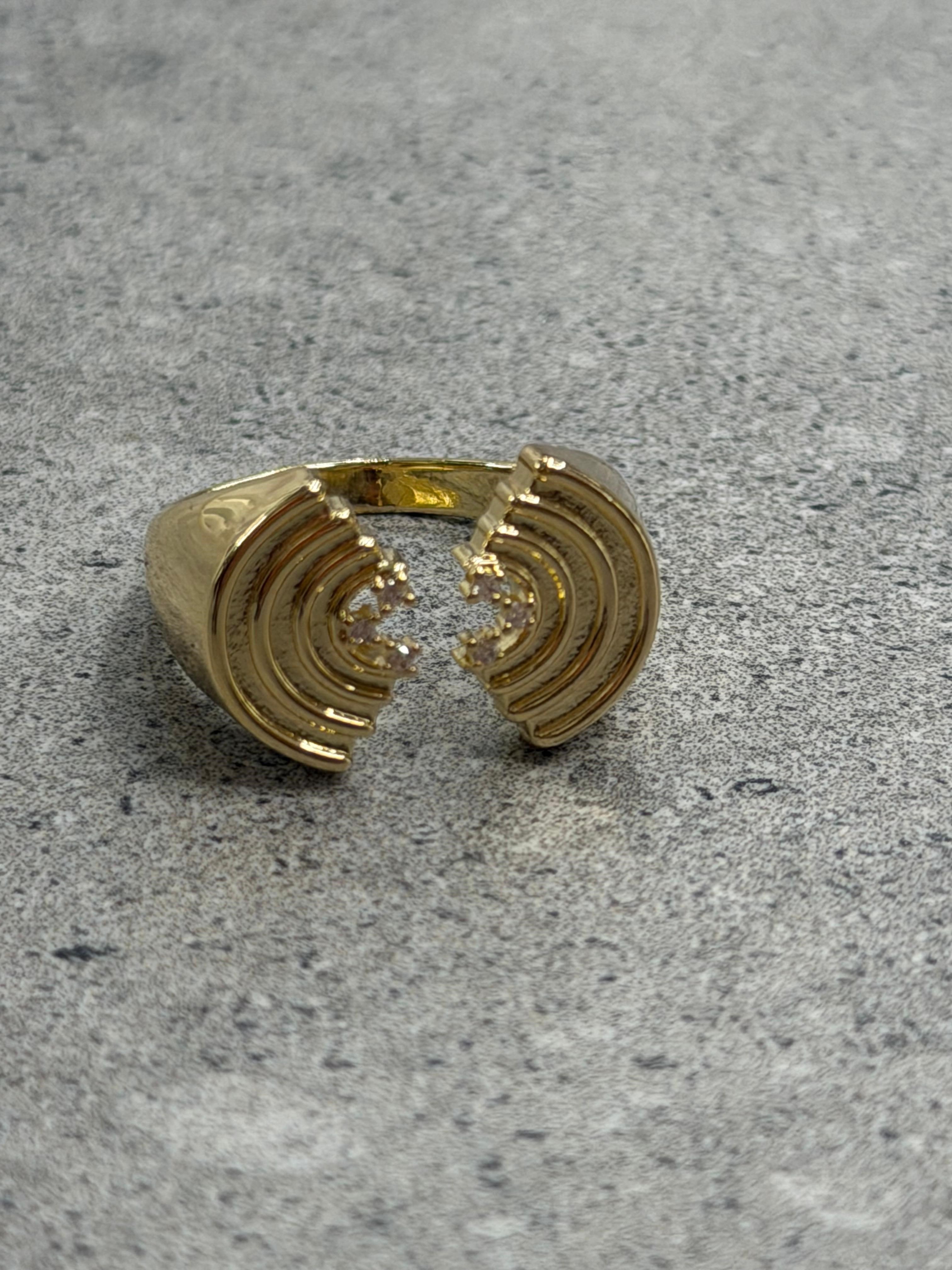 Spiral Desen Yüzük