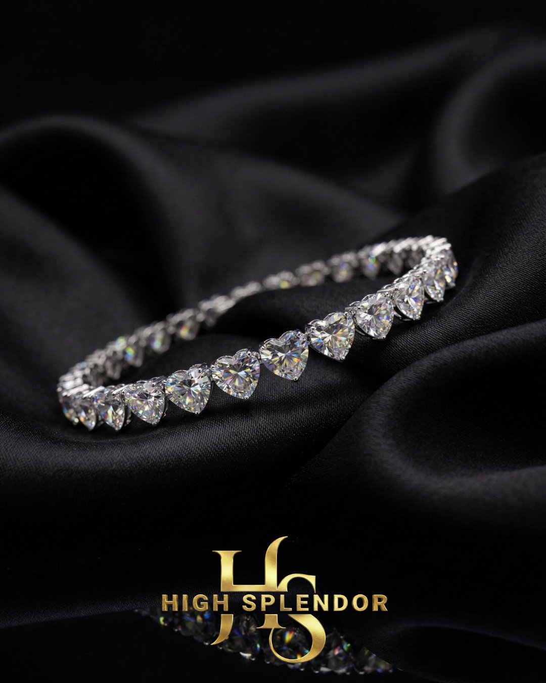 Heart Diamond Bileklik