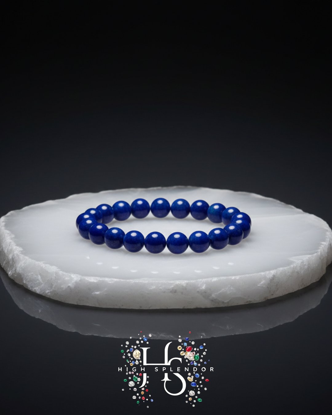 Lapis Lazuli Doğal Taş Bileklik