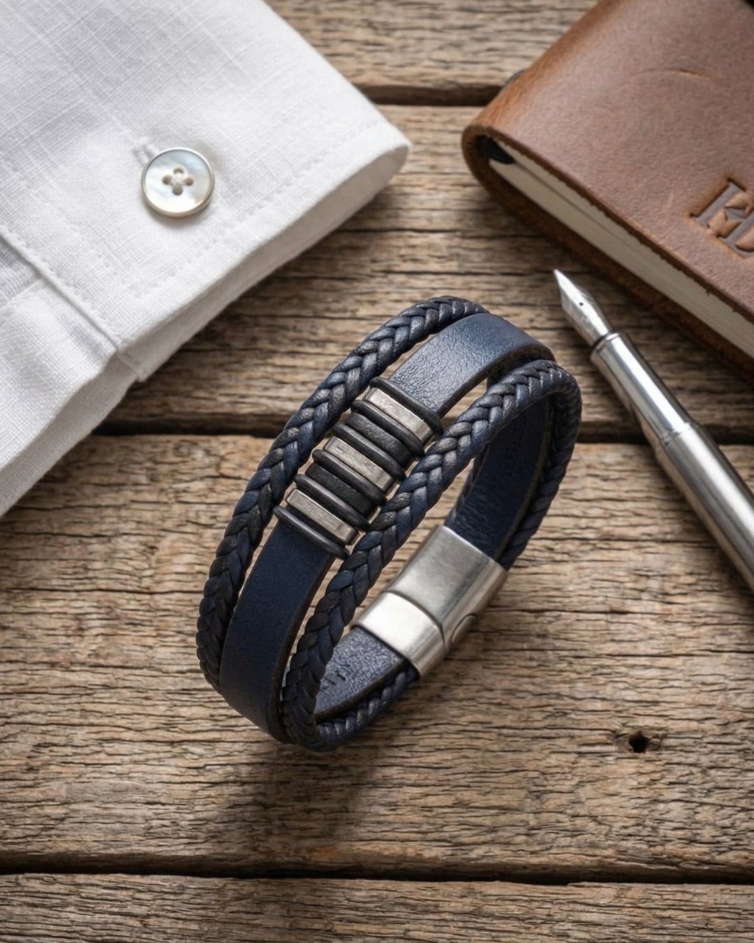 Nexus Navy Erkek Bileklik