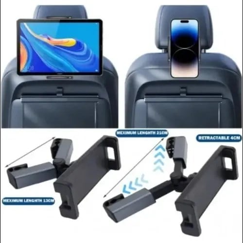 Koltuk Arkası Ayarlanabilir Tablet Telefon Tutucu CM-115