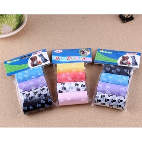 Köpek Dışkı Toplama Poşeti 4lü Rulo