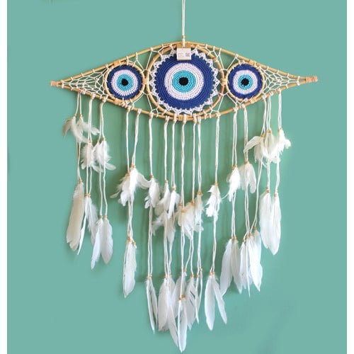 Rüya Kapanı Düş Kapanı Dream Catcher Göz Tasarımı