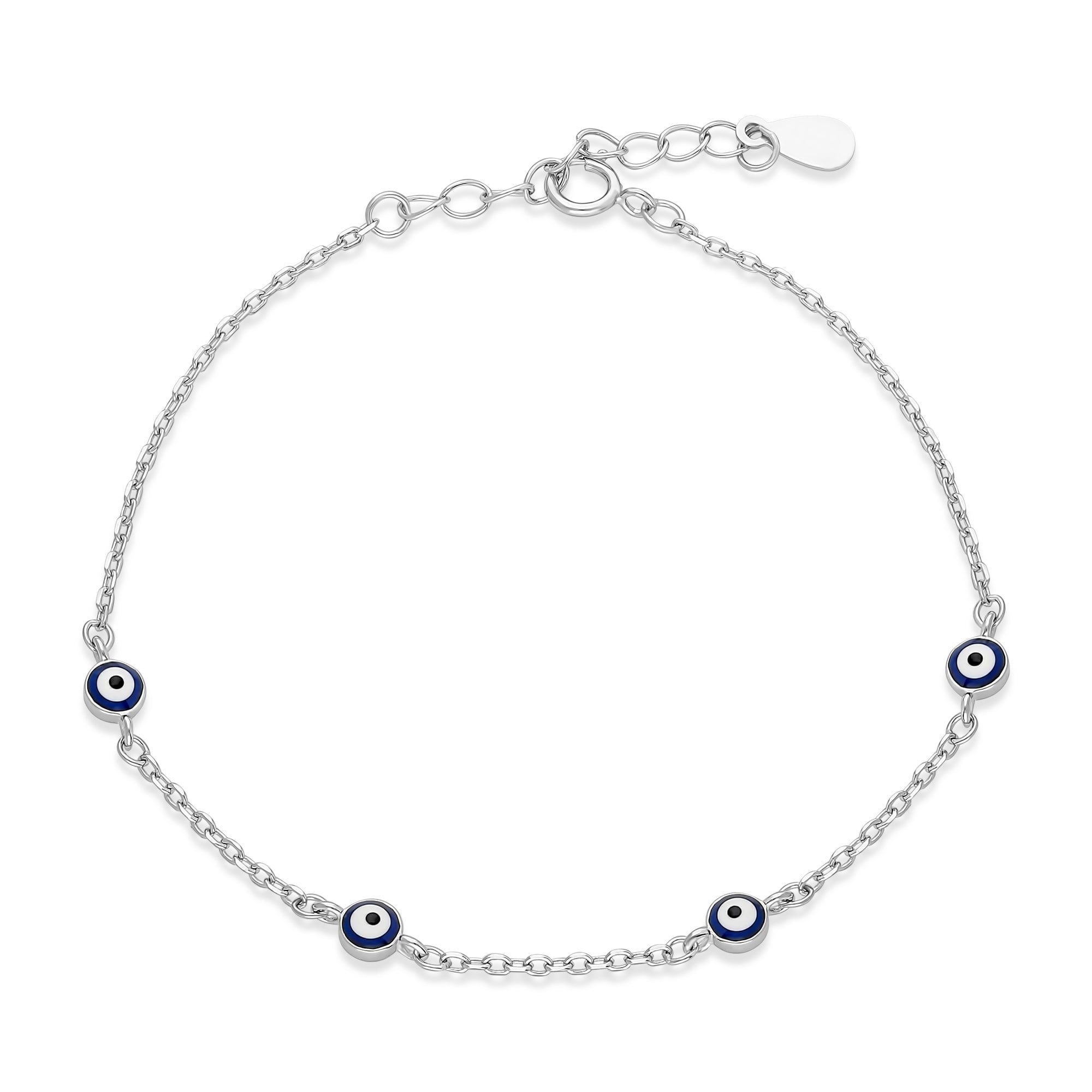 Servi 925 Ayar Blue Charm Bileklik