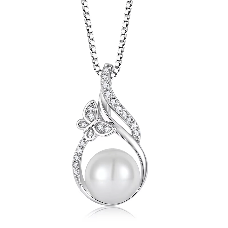 Servi Pearl Flutter Kolye