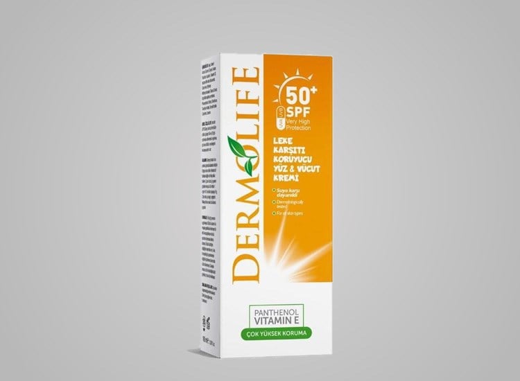 GUNES KREMI YETIS.SPF 50 100ML DERMOLIFE