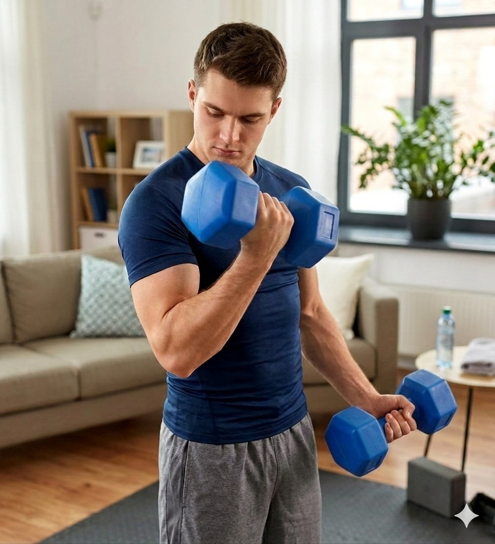 Voltrike 10 Kg Dumbbell