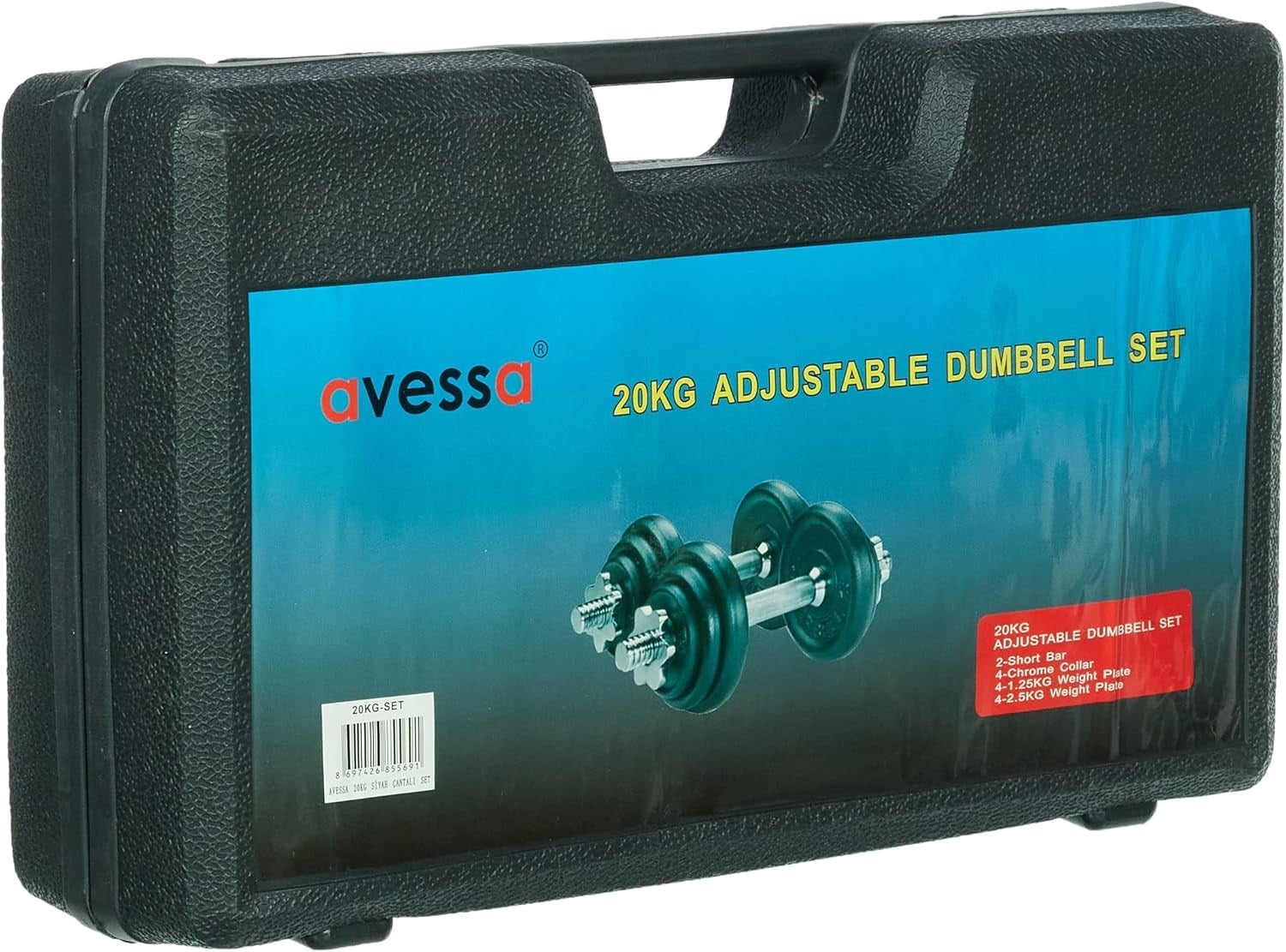 Voltrike 20 Kg Çantalı Dumbbell Set